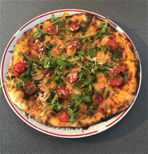 Pizza Bruschetta (vegetarisch)